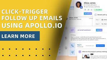 Apollo Workflows for Click-Triggered Follow-Ups