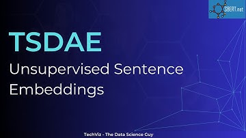 TSDAE - Unsupervised Training of Sentence Embeddings