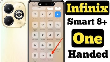 How to enable One-Handed Mode in Infinix Smart 8 Plus || Infinix Smart 8 Plus one handed mode  ||