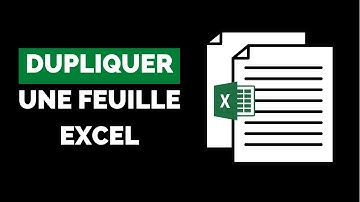 Comment Dupliquer un Feuille Excel ?