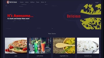 Dilicious ( laravel app for restaurants )