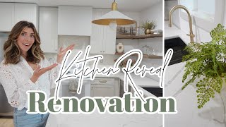 Modern Cottage Kitchen Renovation Makeover \/ Transforming a Tiny Kitchen, DIY Hood + Fails