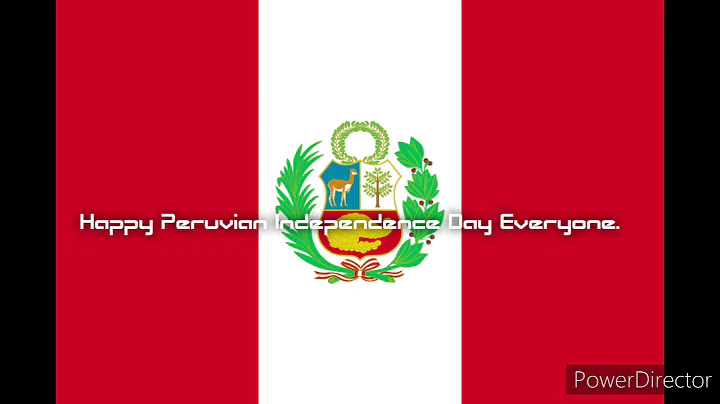 Happy Peruvian Independence Day Everyone.