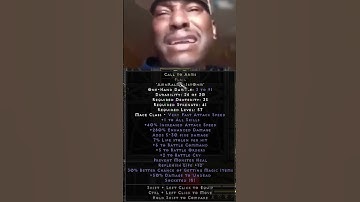 Crafting Runewords: Call to Arms - Enigma - Infinity in Diablo 2 Resurrected