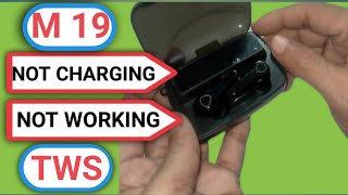 TWS M19 Charging problem? How to Repair M19 Earbuds