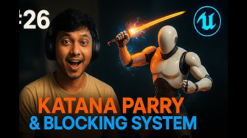 Unreal Engine 5.6 GAS Combat Tutorial #26 (Oct 2025) – Katana Parry & Blocking System