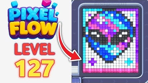 Pixel Flow Level 127 Walkthrough