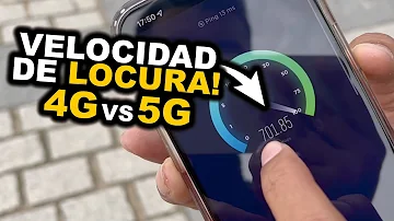 ¿Es el 5G siempre más rápido que el 4G?