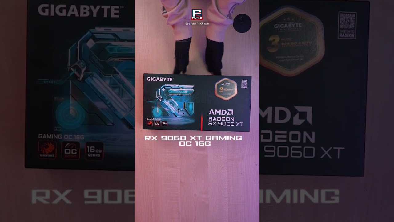 UNBOXING: GIGABYTE RX 9060 XT 📦✨