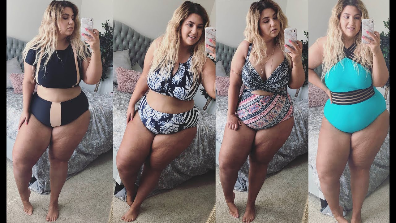 youtube plus size bikini