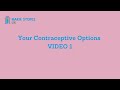 Your contraceptive options 1