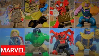 قدیم جدید لگو مارول و تغییر کرکتر ها/Evolution of Characters in LEGO Marvel