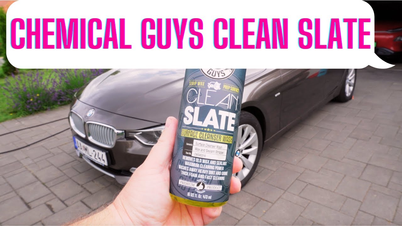 Chemical Guys Clean Slate (shampoo) test - EN 