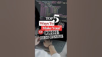 Top 5 ways to make your code responsive using modern techniques! #BHAVIDIGITAL #responsivewebdesign
