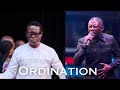 WATCH- Apostle Arome Osayi Ordains His Son Rev Tolu Agboola An Apostle at IEC 2023