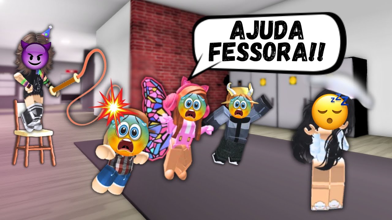 A filha da professora que fazia injustiça na escola e se deu mal !! - HISTÓRIA DE ROBLOX