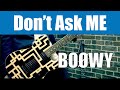 BOØWY Don't Ask Me 【ギター 】今回も布袋モデルです♪
