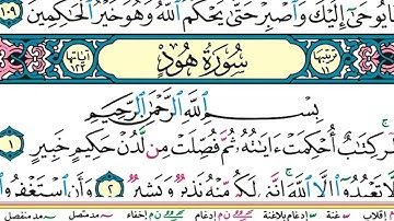ايمن سويد سورة هود مكتوبة