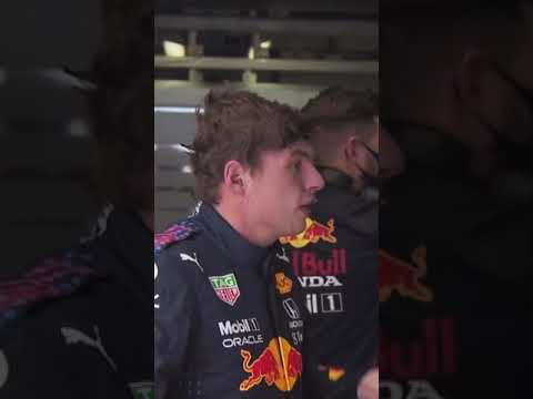 Max Verstappen First Reaction After Crashing With Lewis Hamilton #shorts