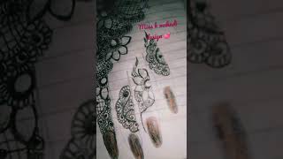 miss k mehndi design 💕