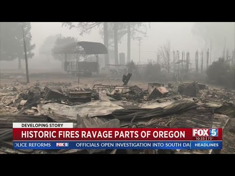 Historic Fires Ravage