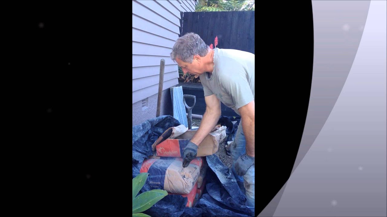 Helpful Tip for opening a bag of Cement YouTube