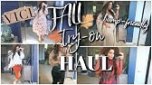 FALL Clothing HAUL | Target, F21, Fashion Nova, Dainty ...