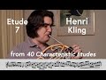 Henri kling etude 7 from 40 characteristic etudes  scott leger horn