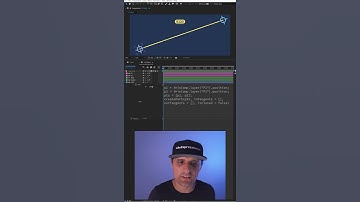 Connect Two Objects With a Line in After Effects #shorts