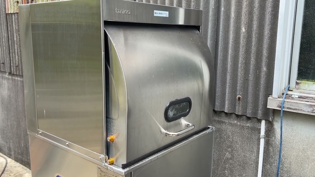 動画有 直接引取大歓迎 動作品 2016年製 tanico 食器洗浄機 TDWE-4DB1R 単相100V 60Hz W63×D62×H135cm タニコー 食洗機 食洗器