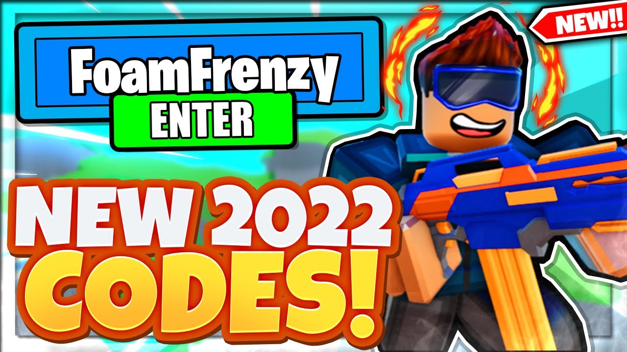 (2022) ALL *NEW* SECRET OP CODES In Roblox Foam Frenzy Codes! YouTube