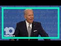 Joe Biden calls Donald Trump a 'clown' during argument about Hunter Biden