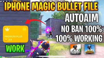 “iOS Headshot Config File | 100% No Recoil + Aim Assist | BGMI iOS CFG”