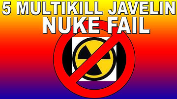 5 Multikill From Javelin: Nuke FAIL (Modern Warfare 2)