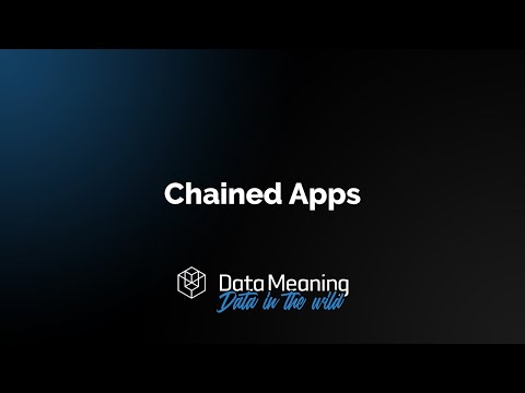How To Use Chained Apps in Alteryx Designer