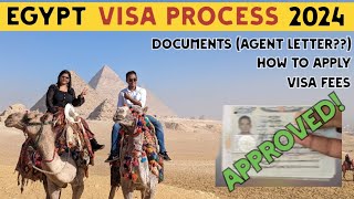 Egypt Visa for Indians 2024 | Crisp Visa Guide | Egypt evisa, sticker visa? | Complete Process & Fee