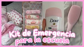 Lo que TODA chica debe llevar en su Kit de Emergencia para la Escuela