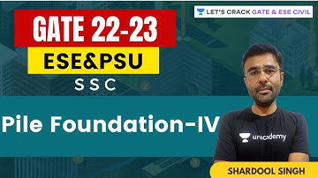 Group Efficiency of Piles | Deep Foundations | Soil Mechanics | GATE & ESE | CE | Shardool Sir