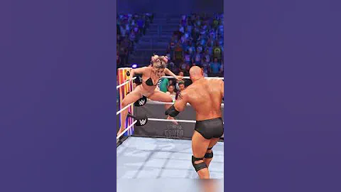 Goldberg vs Alexa Bliss Part 4 #wwe #wwe2k24 #goldberg #alexa #wweraw #romanreigns #wwesmackdown
