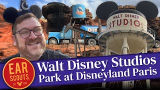 Quick Tour of Walt Disney Studios in Paris  Including ALL the Rides & Dinner at Bistrot Chez Rémy