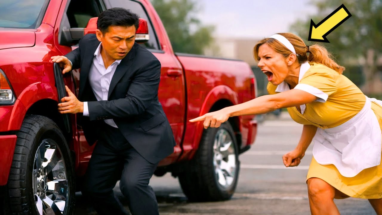 ПОГЛЕДНИ ПОД КАМИОНЕТКАТА СИ… ИЗВИКА СЕРВИТЬОРКАТА… И БИЗНЕСМЕНЪТ ВЛЕДЕНИ ОТ ТОВА, КОЕТО ВИДЯ