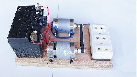 How to Make 220V Generator dynamo