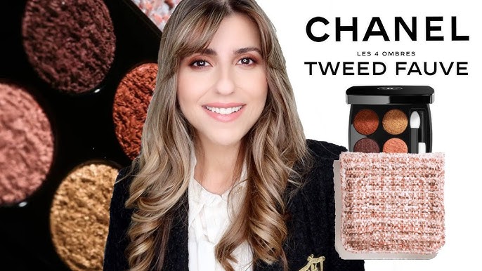 Chanel Tweed Brun et Rose (04) Les 4 Ombres Tweed Multi-Effect