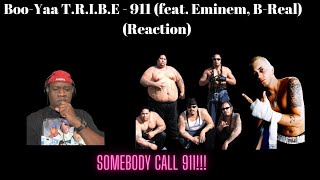 Boo-Yaa T.R.I.B.E - 911 ft. Eminem, B-Real (Reaction)