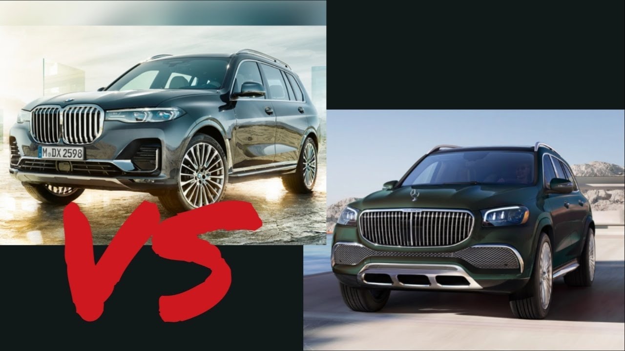 BMW X7 2022 VS Mercedes-Maybach GLS 600 SUV - YouTube