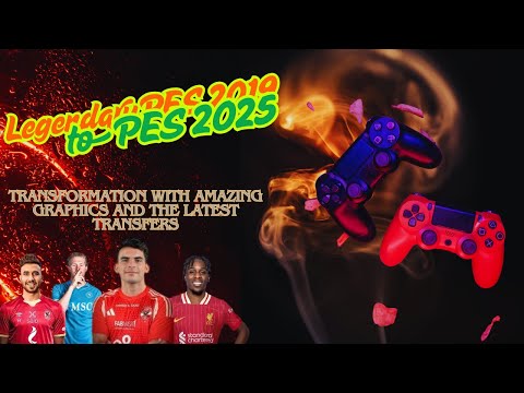 الباتش العملاق لتحويل بيس 2019 لبيس 2025 بالدوري المصري