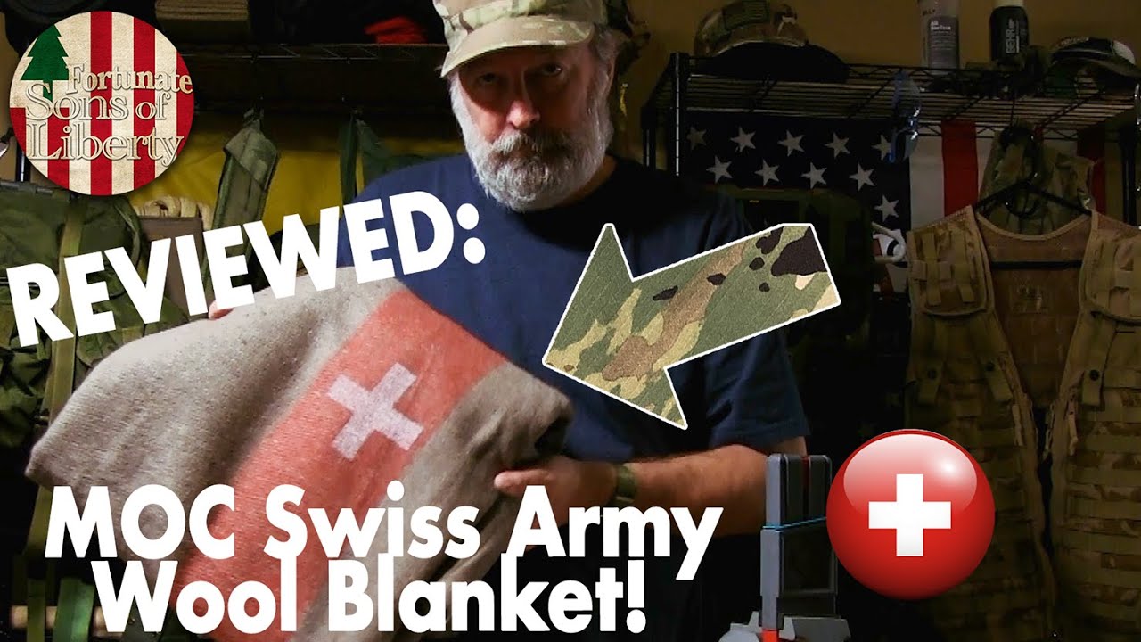 Ultimate Guide to the MOC Wool Swiss Army Blanket - History, Quality, & Uses