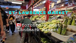 ST. LAWRENCE FARMER'S MARKET/ Toronto's most landmark market 