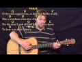 The Old Rugged Cross (Hymn) Strum Guitar Cover Lesson in G with Chords/Lyrics