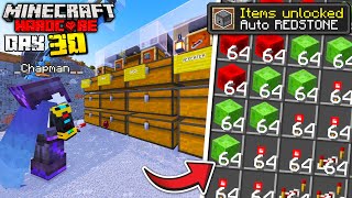 Autocrafting Every RESTONE ITEM in Minecraft - [30 Farms in 30 Days] - Day 30